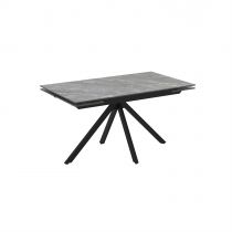PERLA Table Ceramique double extension (140cm+ extensions 30cm+ 30cm)*80cm