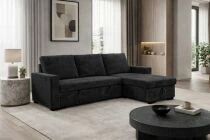 PISA, Canap&eacute; convertible Gigogne reversible, avec coffre