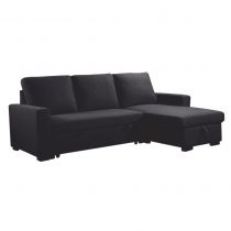 PISA Canapé convertible Gigogne reversible, avec coffre