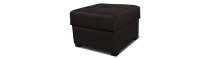 Pouf WESTPOINT en Corium synderme (cuir régénéré)