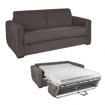 PRIMO22 Canapé convertible Rapido, Revêtement PU, Couchage 120, 140 ou 160cm