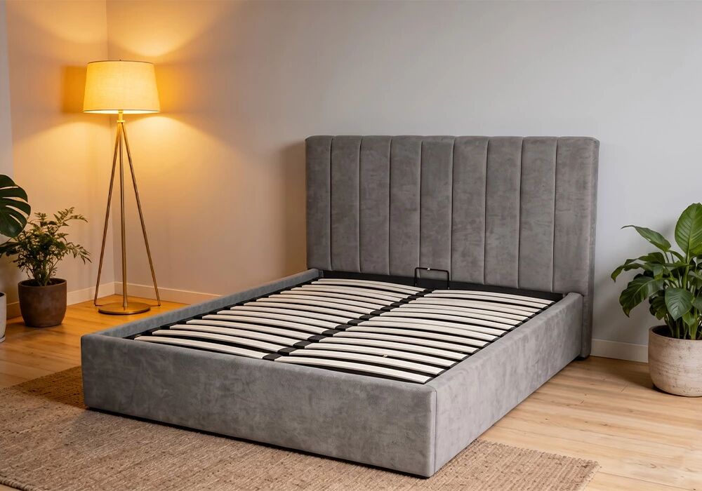 RALF, Lit coffre, couchage 140,160 et 180cm (x200cm)