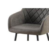 RARRA Chair(Anka 04-ConicKD-)Gris clair beige(L59*P63*H85cm)