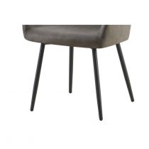 RARRA Chair(Anka 04-ConicKD-)Gris clair beige(L59*P63*H85cm)