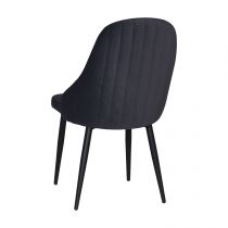 REMIS- Chaise de repas- velours ANKA (L49*P61*H91cm)