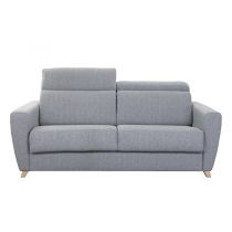 ROMINA, Convertible Rapido, tissu Artemis ou Luna, Couchage quotidien 120, 140 et 160cm