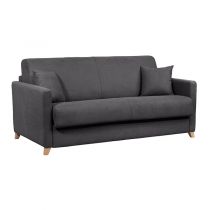 SANDRINE, Convertible (tissu) Usage quotidien, Revêtement Tissu Artemis ou Luna, couchage 140 cm