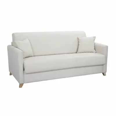 SANDRINE, Convertible Usage quotidien, Rev�tement Tissu Artemis ou Luna, couchage 140 cm