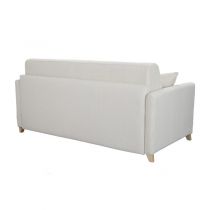 SANDRINE, Convertible Usage quotidien, Revêtement Tissu Artemis ou Luna, couchage 140 cm