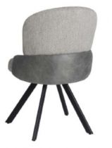 SIMO Chaise mousse memory Anka+Keten Beige (L52*P60*H87cm)