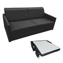 SIMPLY, Canapé convertible Rapido, Couchage quotidien 140cm en tissu