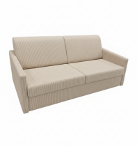 SIMPLY, Canapé convertible Rapido, Couchage quotidien 140cm en velours cotelé