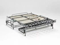 SIMPLY, Canap&eacute; convertible Rapido, Couchage quotidien 160cm en tissu Artemis