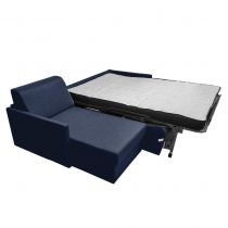 SIMPLY, Canapé d\'angle convertible Rapido, Couchage quotidien 140cm en tissu