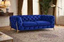 SOFINE, Canap&eacute; 2 places en velours