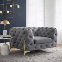 SOFINE, Fauteuil en velours