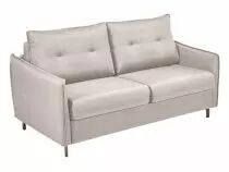 STAR, Canap&eacute; convertible usage quotidien, syst&egrave;me rapid\'lit (dit rapido) couchage 120cm en tissu TIFFANY