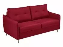 STAR, Canap&eacute; convertible usage quotidien, syst&egrave;me rapid\'lit (dit rapido) couchage 120cm en tissu TIFFANY