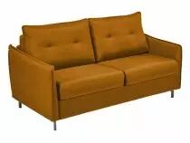 STAR, Canap&eacute; convertible usage quotidien, syst&egrave;me rapid\'lit (dit rapido) couchage 120cm en tissu TIFFANY