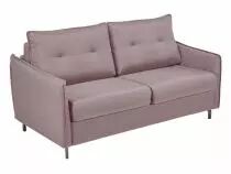 STAR, Canap&eacute; convertible usage quotidien, syst&egrave;me rapid\'lit (dit rapido) couchage 120cm en tissu TIFFANY