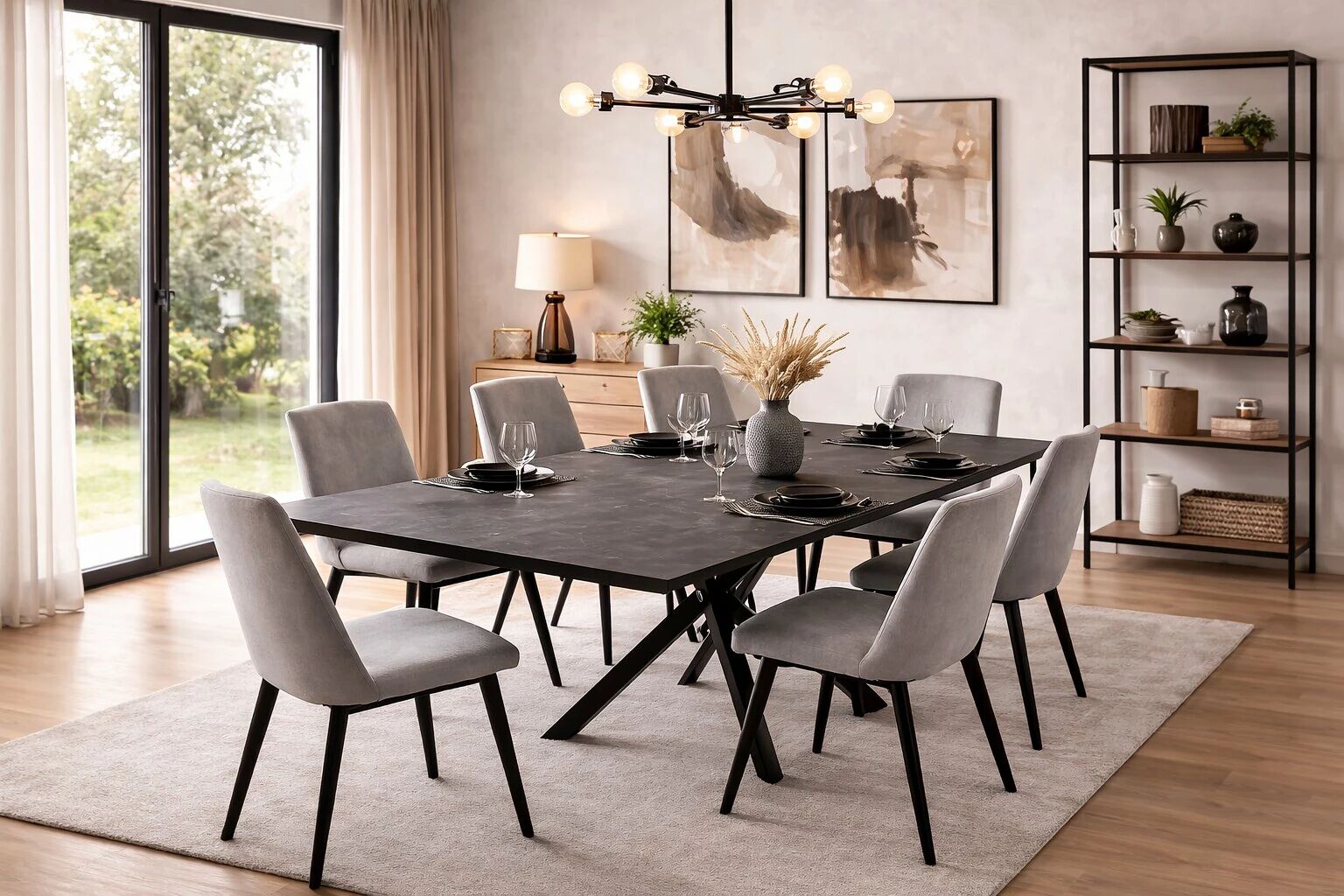 Table extensible Filis 145-185 cm