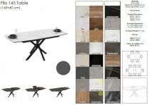 Table extensible Filis 145-185 cm