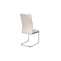 VANILLA (X-1605) Chaise couleur SIMILI PU BEIGE 