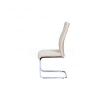 VANILLA (X-1605) Chaise couleur SIMILI PU BEIGE 