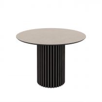 VENUS Table RONDE 120cm fixe (Retro Stone)