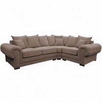 VERONA, Canapé d\'angle droite 2R1, Revêtement Velours Matrix