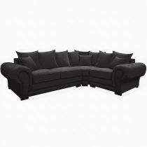 VERONA, Canapé d\'angle droite 2R1, Revêtement Velours Matrix