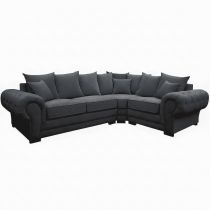 VERONA, Canapé d\'angle droite 2R1, Revêtement Velours Matrix