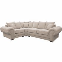 VERONA, Canapé d\'angle gauche 1R2, Revêtement Velours Matrix