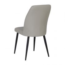 VIKA- Chaise de repas- velours ANKA (L48*P58*H90cm)