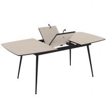 YENSE Table 125*80cm extensible 165*80cm