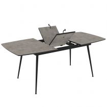YENSE Table 125*80cm extensible 165*80cm