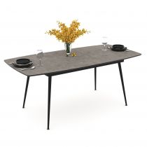 YENSE Table 125*80cm extensible 165*80cm
