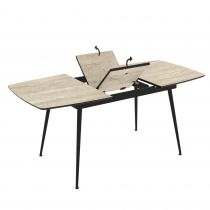 YENSE Table 125*80cm extensible 165*80cm