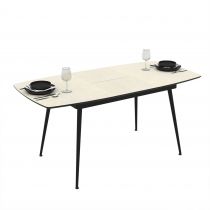YENSE Table 125*80cm extensible 165*80cm