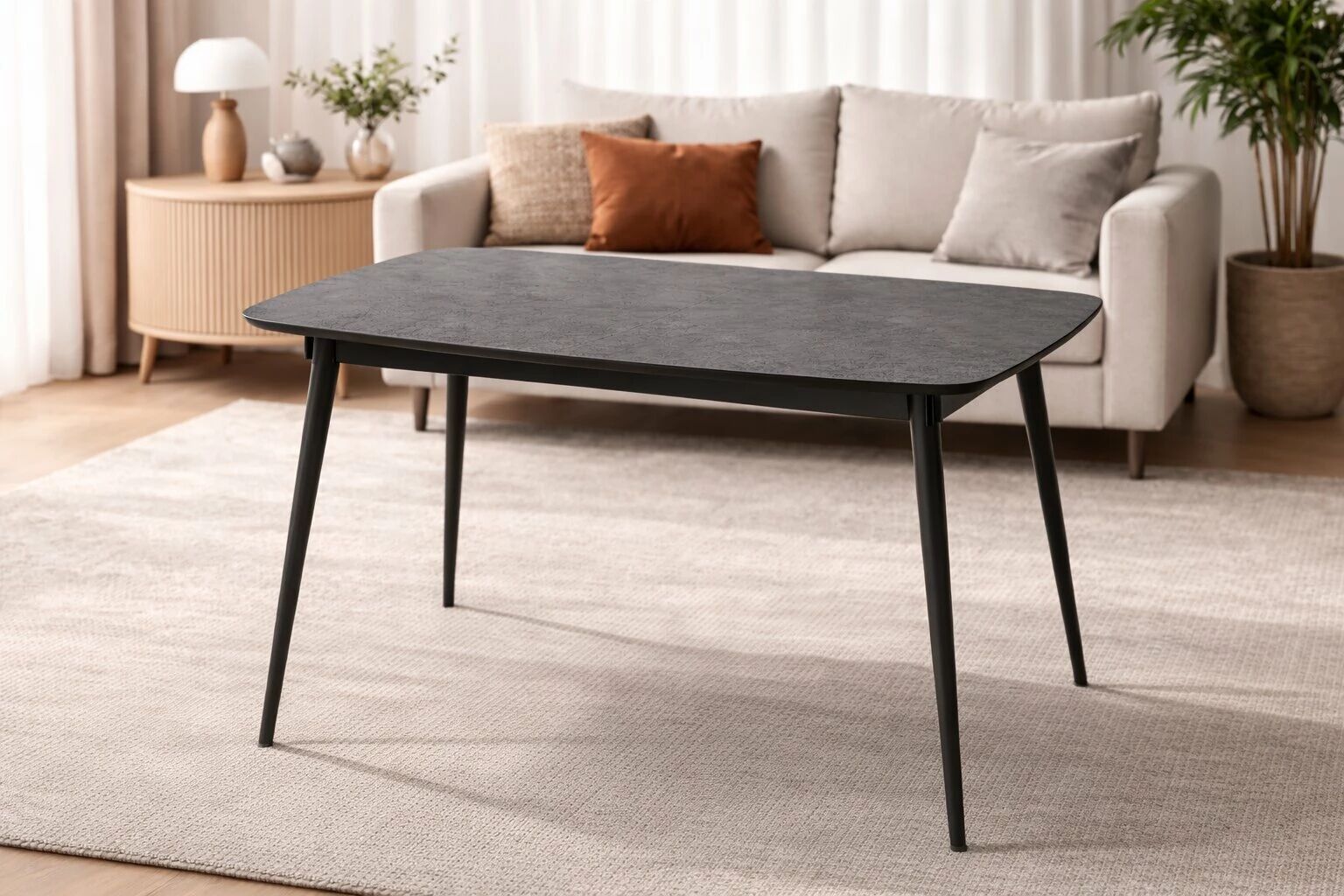 YENSE Table 125*80cm extensible 165*80cm