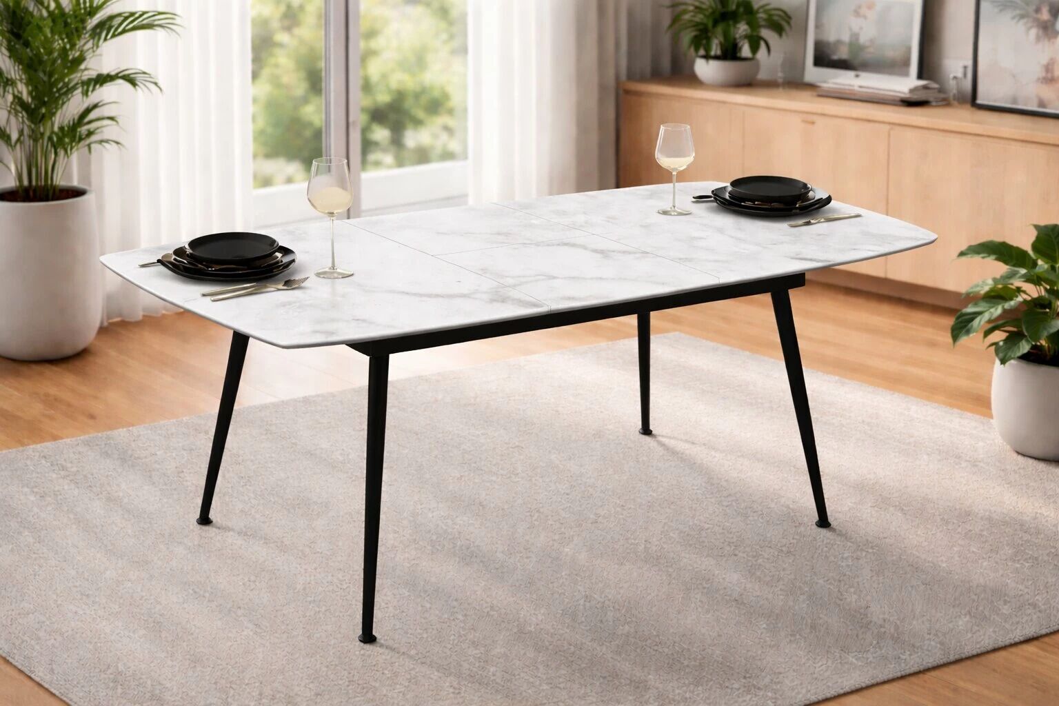YENSE Table 145*80cm extensible 185*80cm