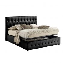ZINUS, Lit coffre existe en plusieurs dimensions en PU, avec option matelas Aloe Vera 18cm
